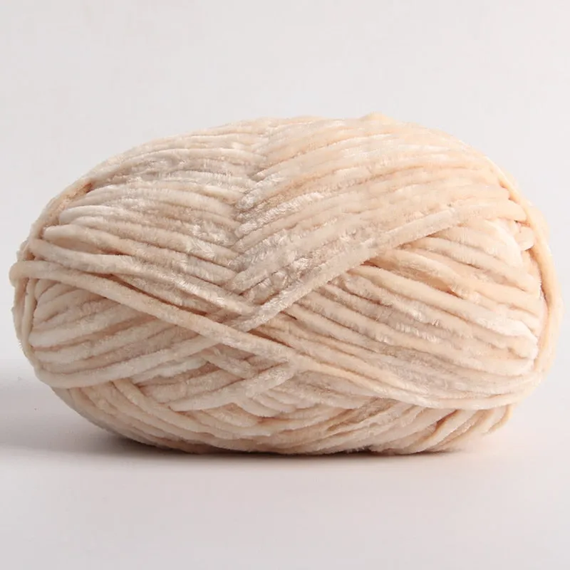 NEEMOY 100g Velvet Yarn Soft Protein Cashmere Yarn Silk Wool Baby Yarn Crochet Knitting Yarn Cotton Baby Wool DIY Sweater