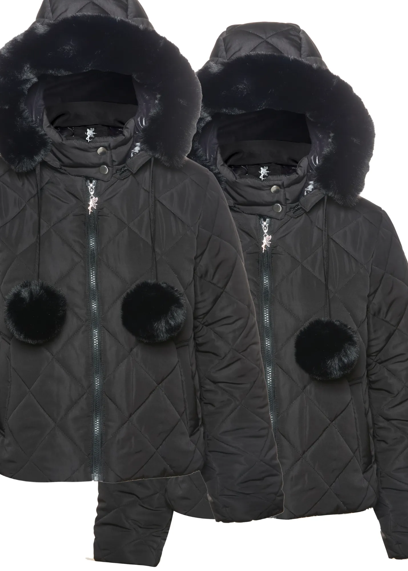 Noir Puffer Coat