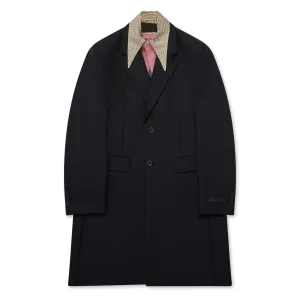 Prada - Men's Coat With Detachable Collar - (Black)