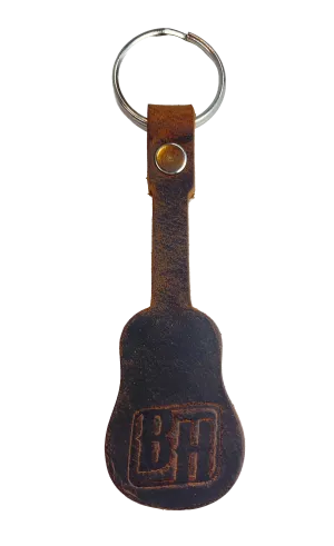 "B&H" Guitar Keychain  BUY MORE and SAVE!