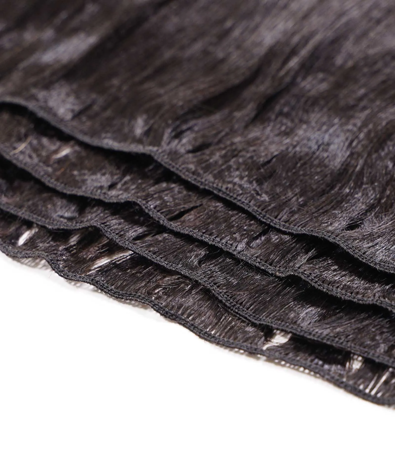 Relaxed Straight Hand-Tied Weft Rows (2oz)