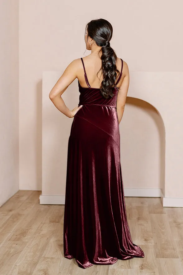 Sample Tilley Velvet Dress | Ready To Ship