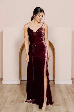 Sample Tilley Velvet Dress | Ready To Ship