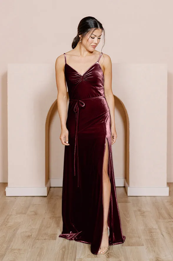 Sample Tilley Velvet Dress | Ready To Ship