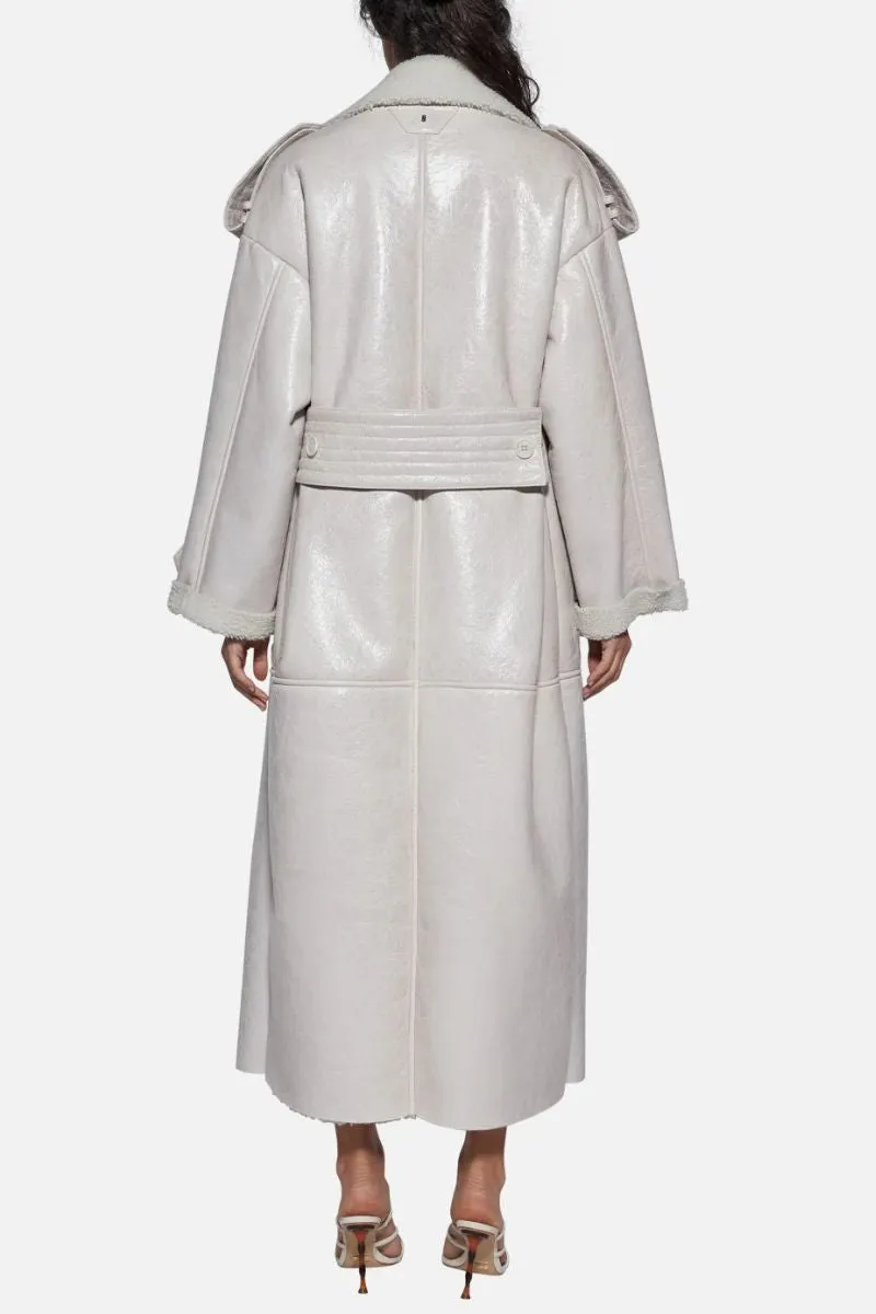 Shearling Trench
