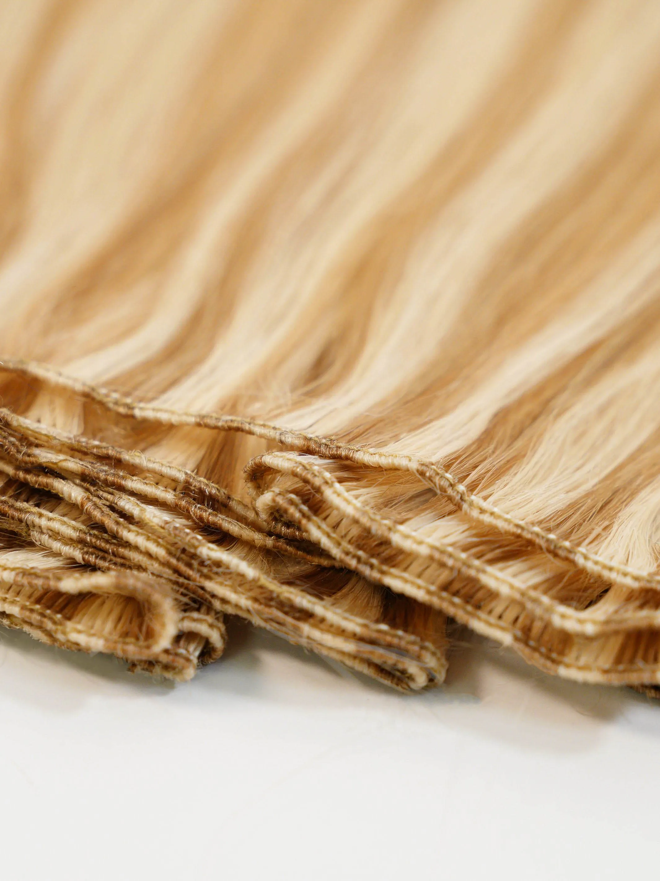 Straight Hand-Tied Weft Rows (2oz)