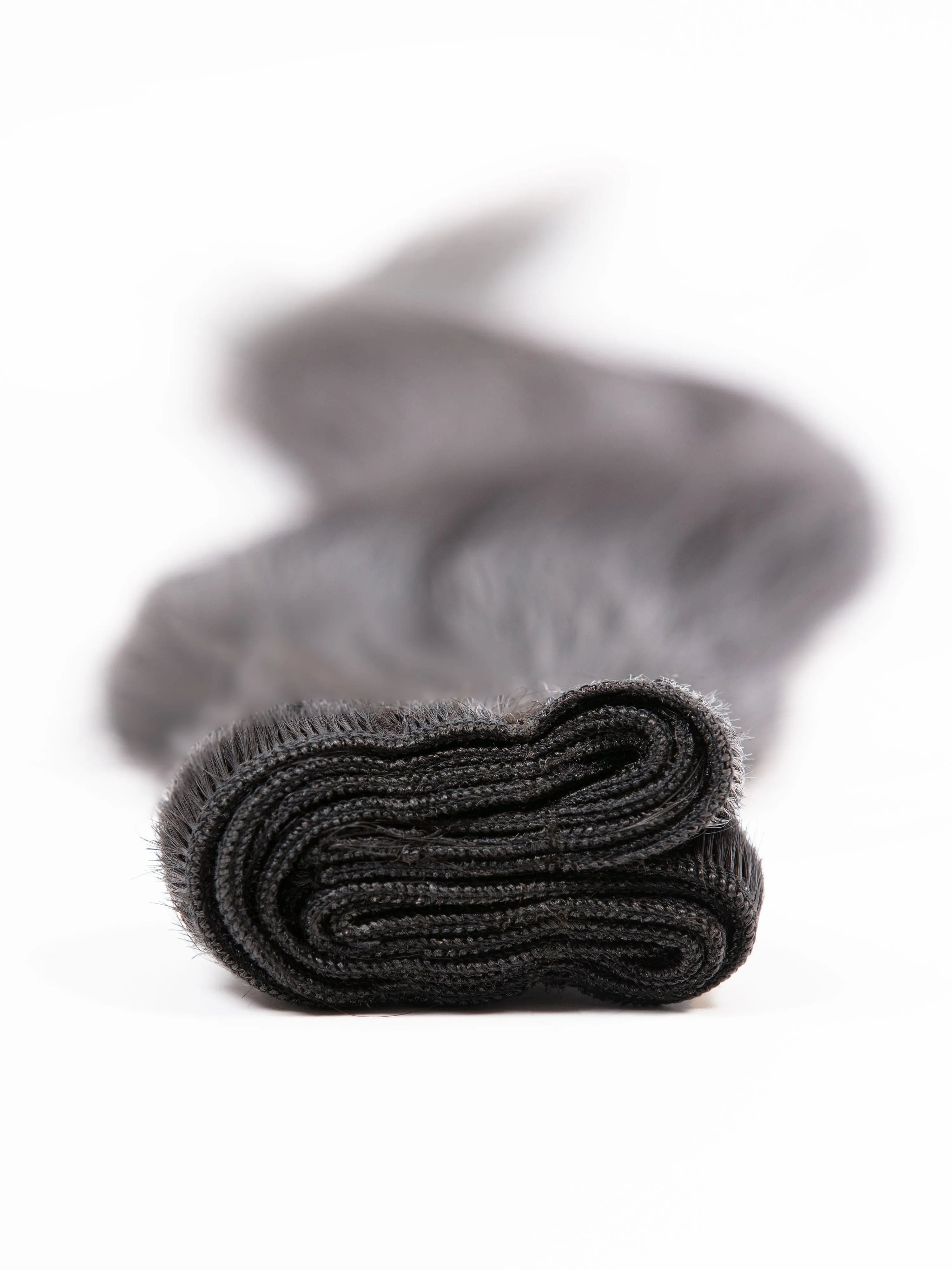 Straight Virgin Machine Weft