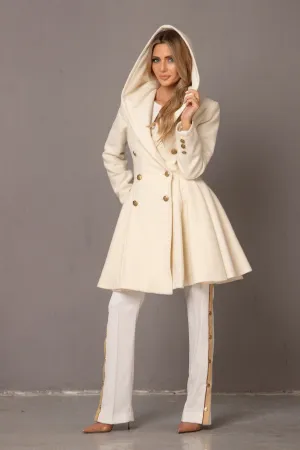 SWING HOOD COAT
