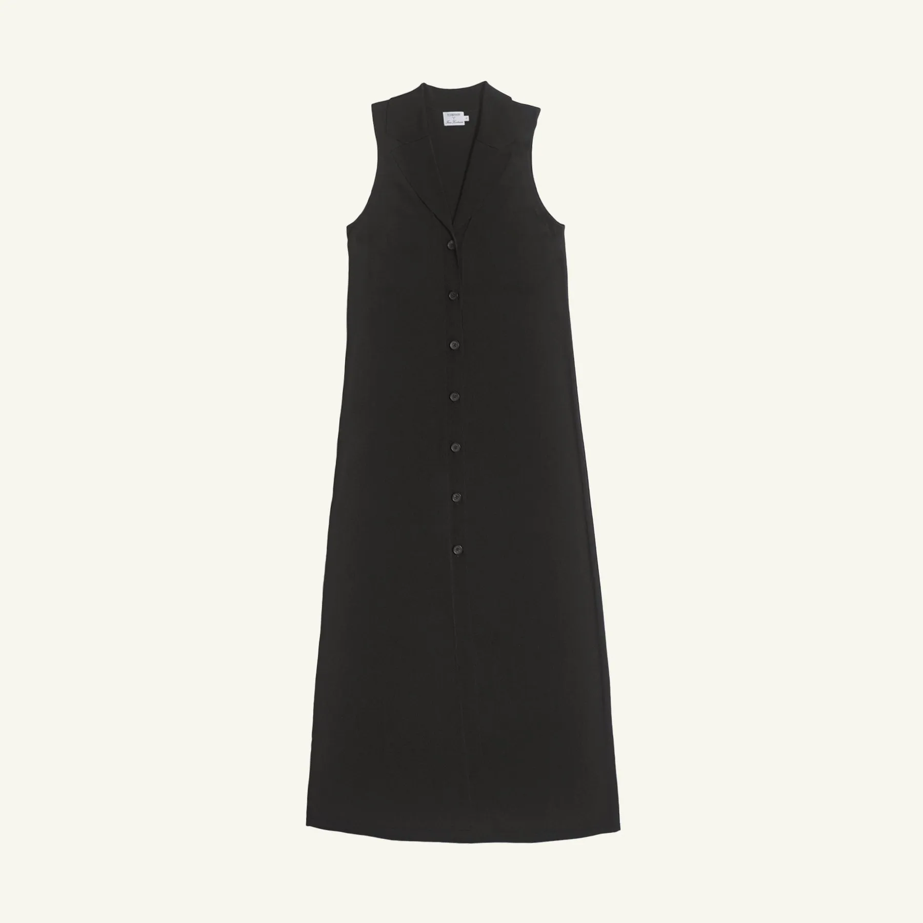 Tessa Shirt Dress - Black