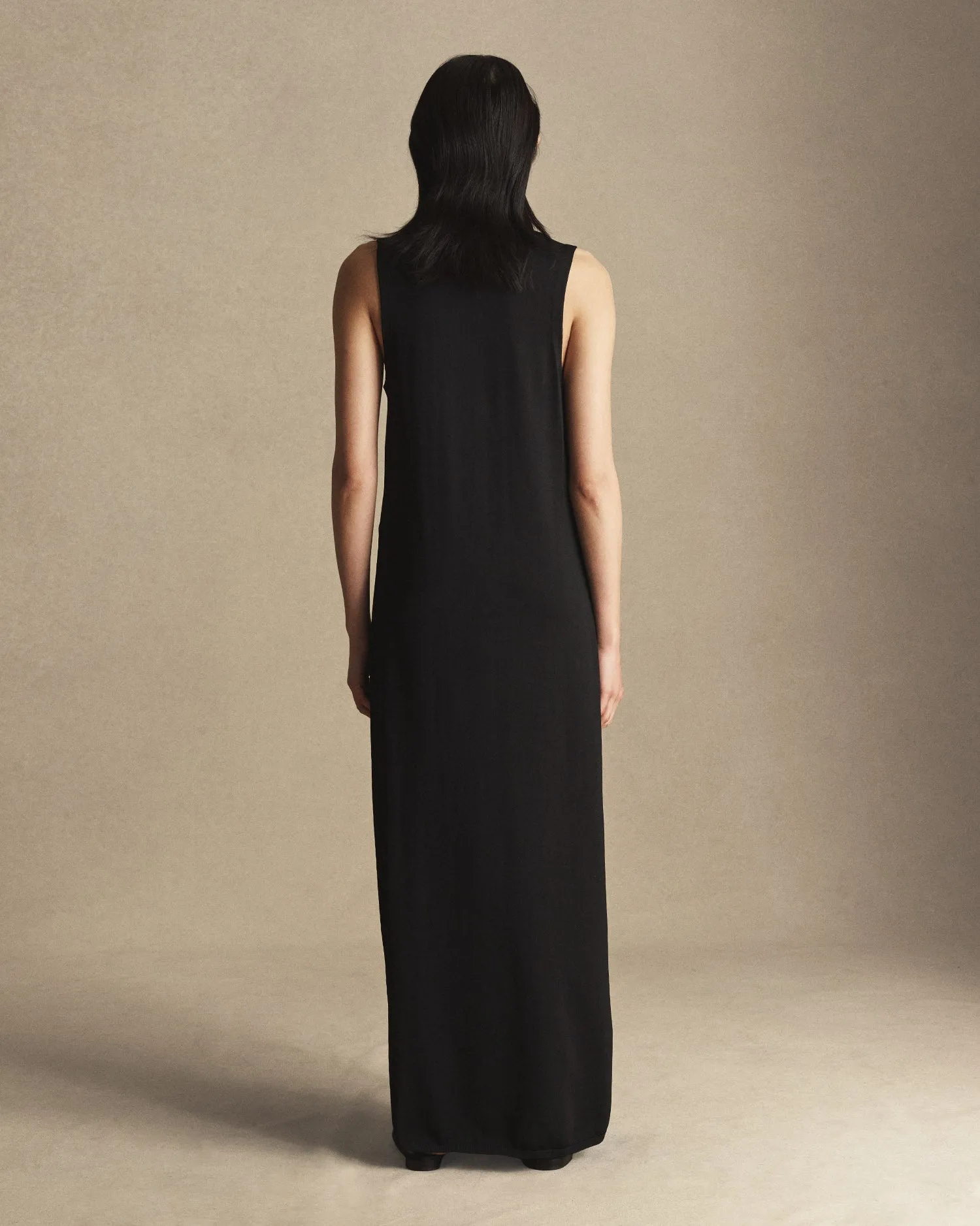 Tessa Shirt Dress - Black