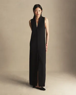 Tessa Shirt Dress - Black
