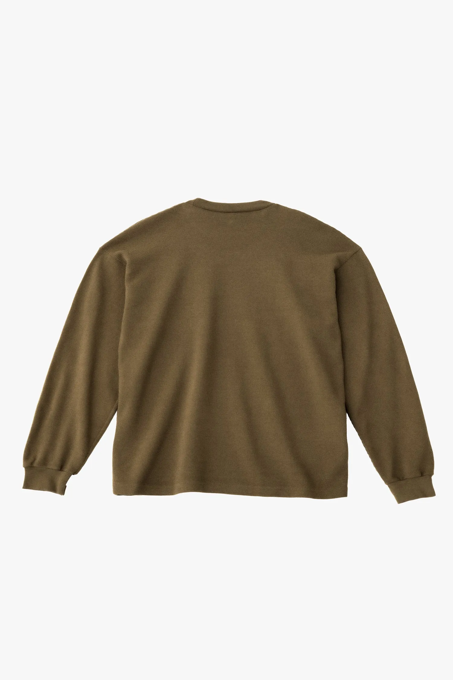 TX407GD Mix - Long Sleeve Heavy Thermal Crew Neck