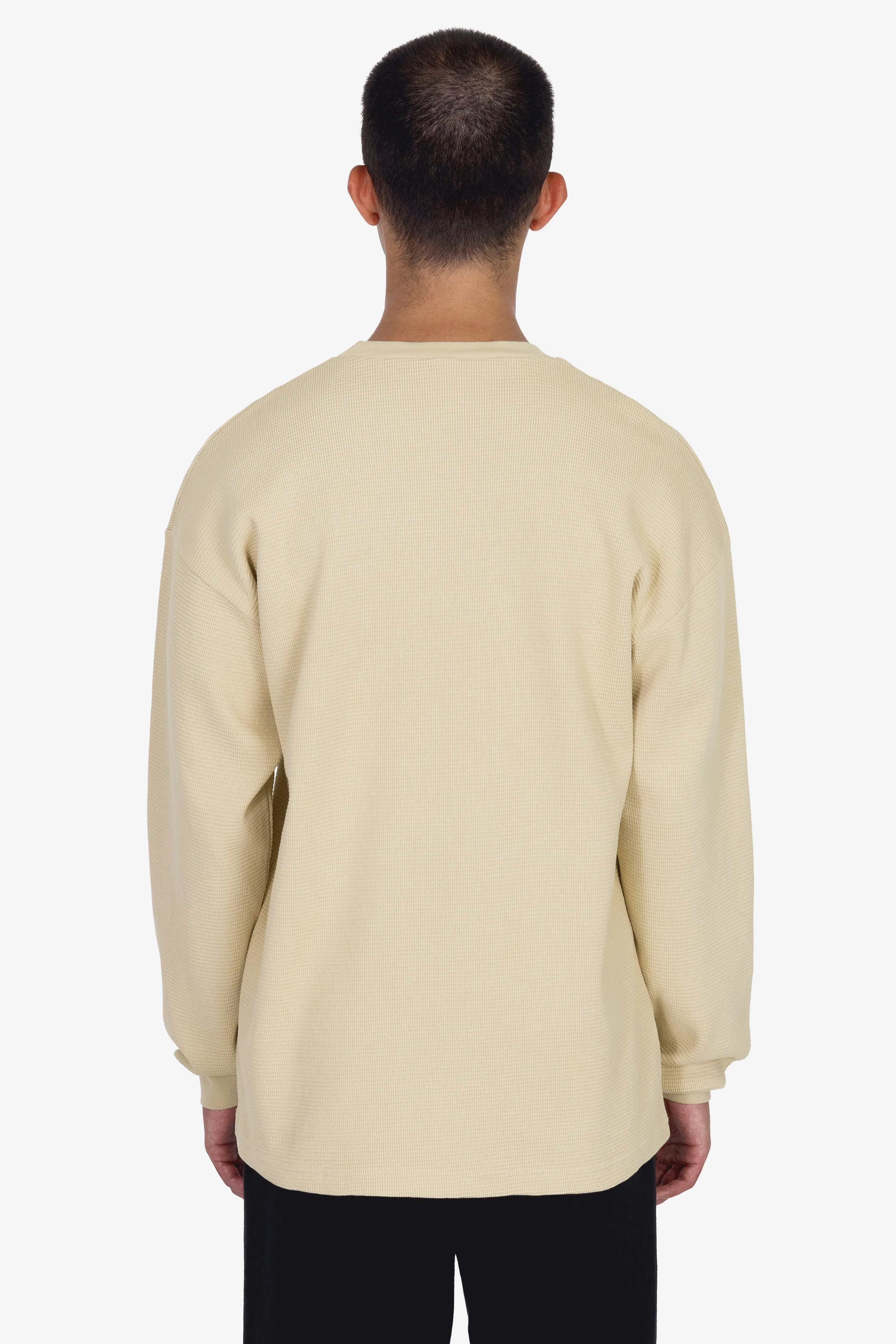 TX407GD Mix - Long Sleeve Heavy Thermal Crew Neck
