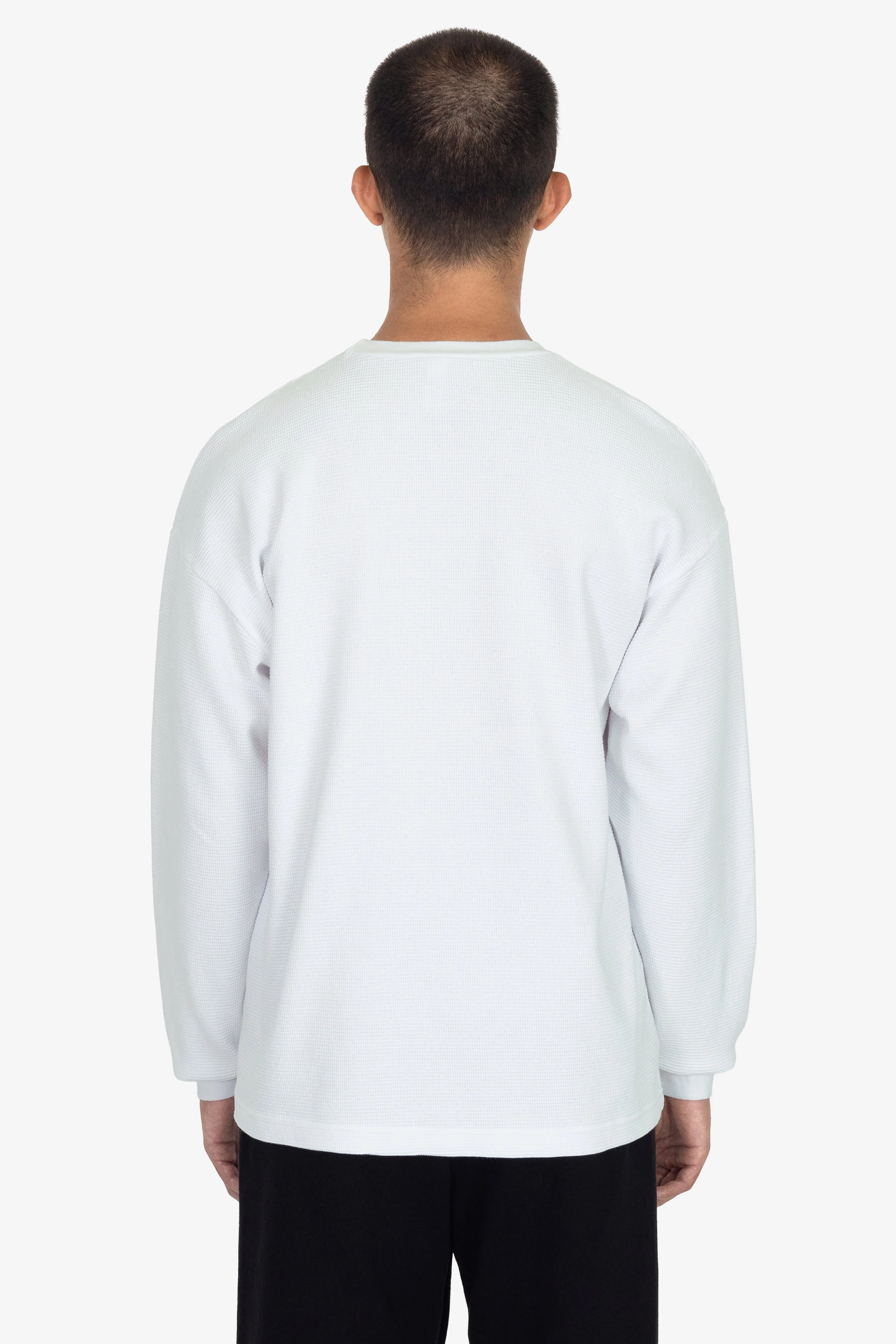 TX407GD Mix - Long Sleeve Heavy Thermal Crew Neck