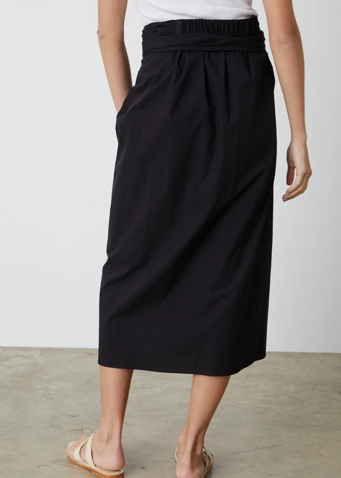 Velvet Leena Cotton Shirting Skirt