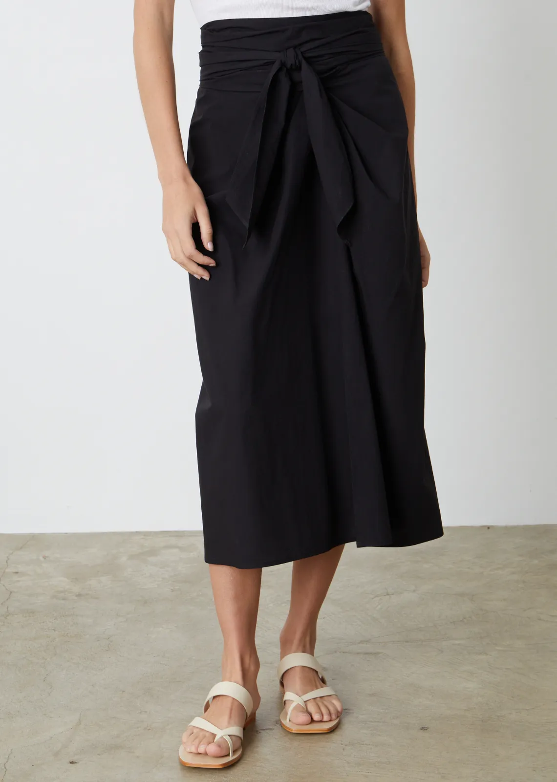 Velvet Leena Cotton Shirting Skirt