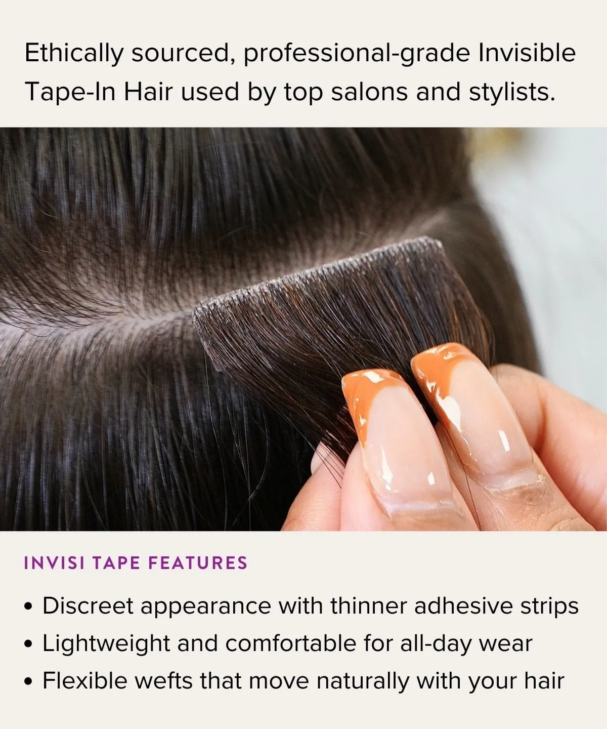 Wavy Invisi Tape In Hair Extensions