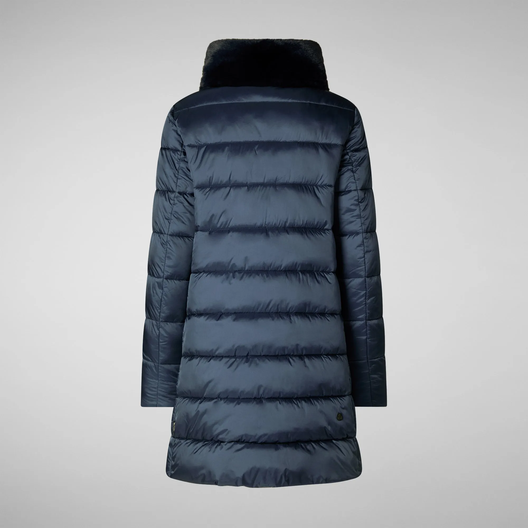 Woman's coat Dalea in night blue