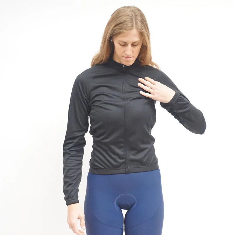 Women's Winter Jersey Black