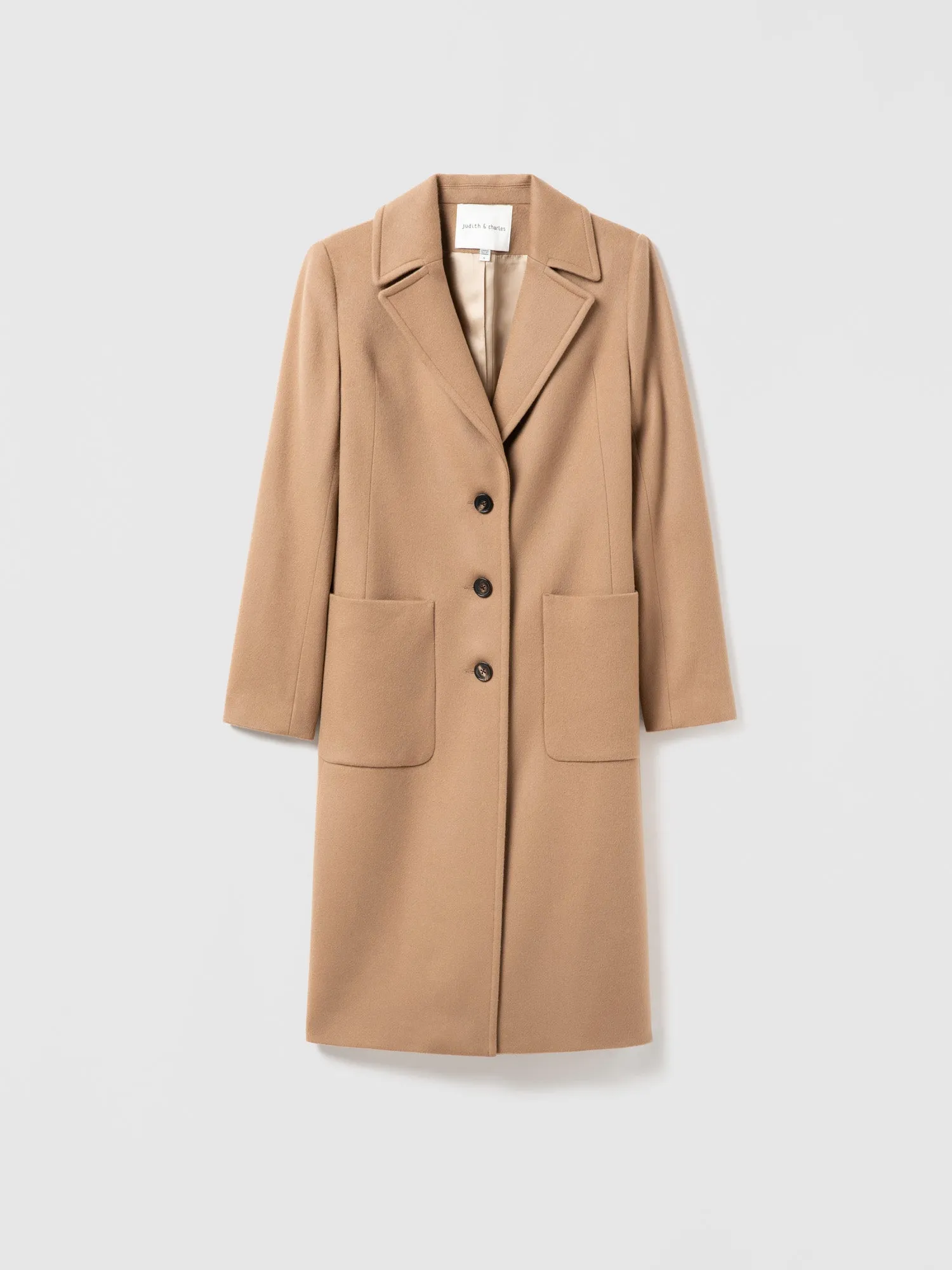 Wool cashmere coat