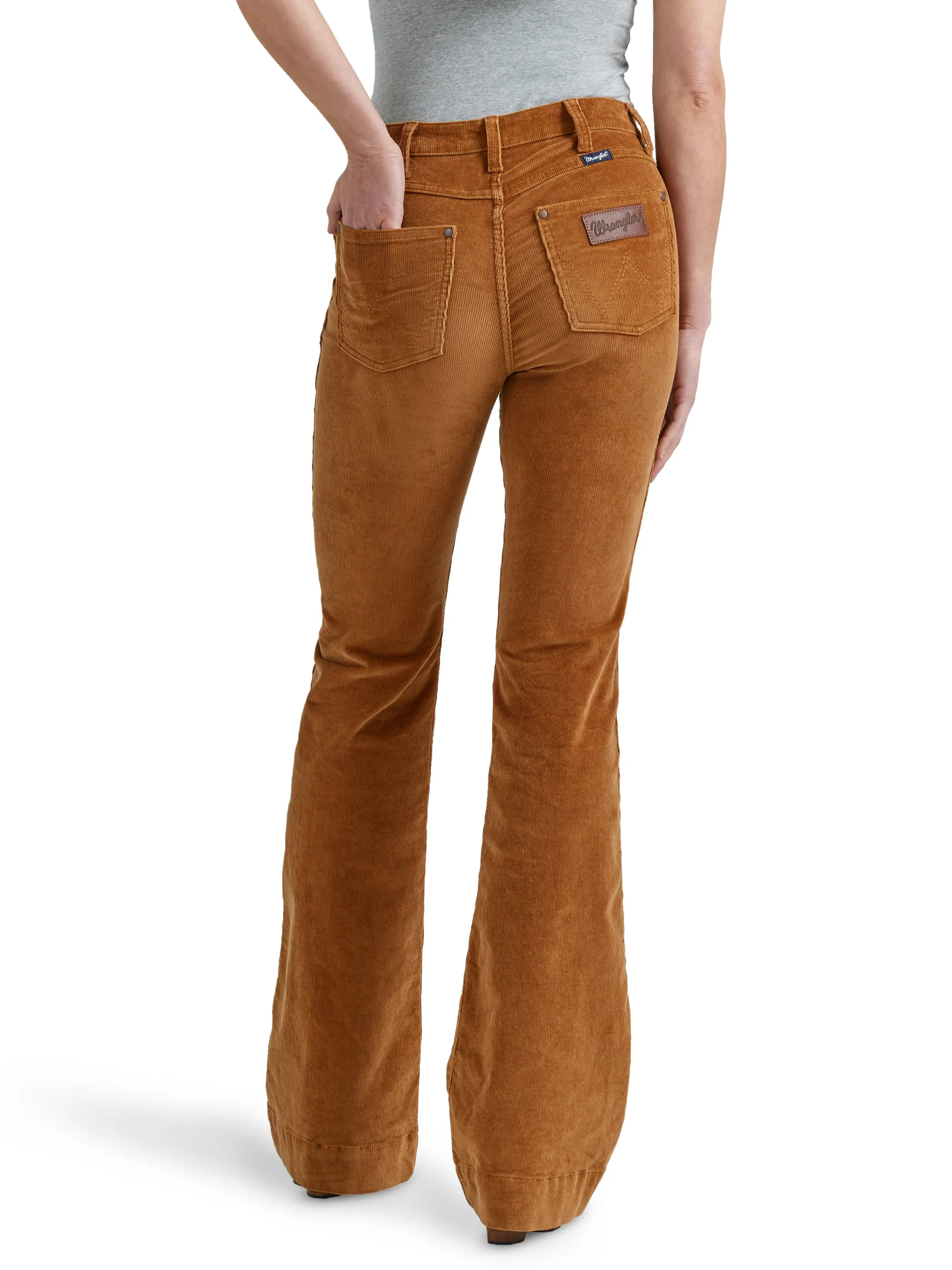 Wrangler Retro® Bailey Corduroy Trouser - High Rise 112352983